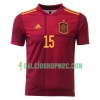Spagna Sergio Ramos 15 Maglia Prima Euro 2020 Manica Corta